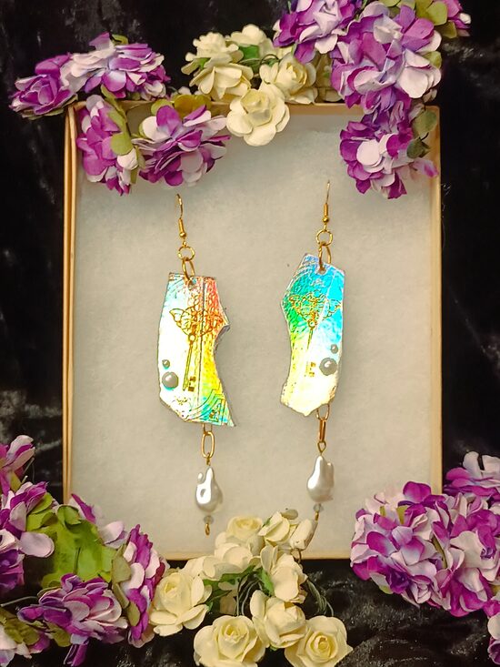 Unique freeform Earrings