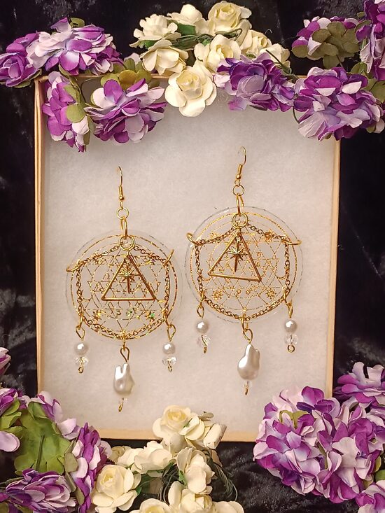 Unique pearl Earrings