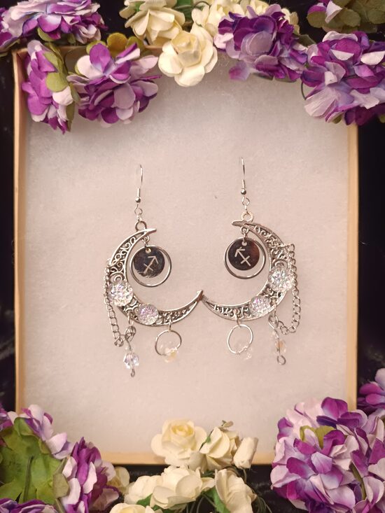 Zodiac Crescent moon series: Sagittarius