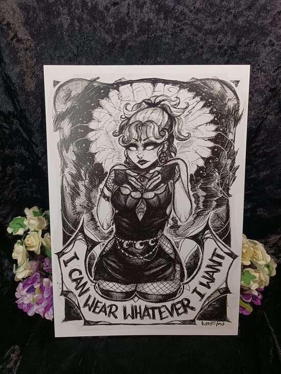I can Wear What I want print - coming soon!