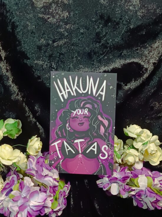 Hakuna your Tatas souble sided mini print