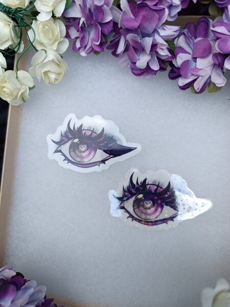 Pride Eye Sticker - Asexual