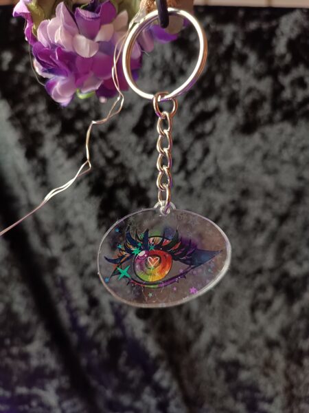 Pride Eye Keychain - Pride