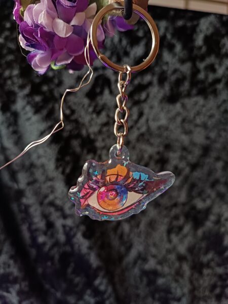 Pride Eye Keychain - Pan