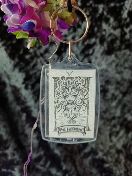 The Hierophant Keychain