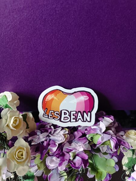 LesBEAN Sticker