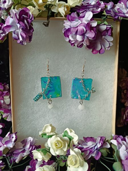 Unique turquoise Earrings